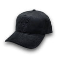 Swing Hard tonal black vintage golf hat with tonal embroidered design