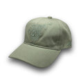 Pistachio Swing Hard tonal dad hat with tonal embroidered design