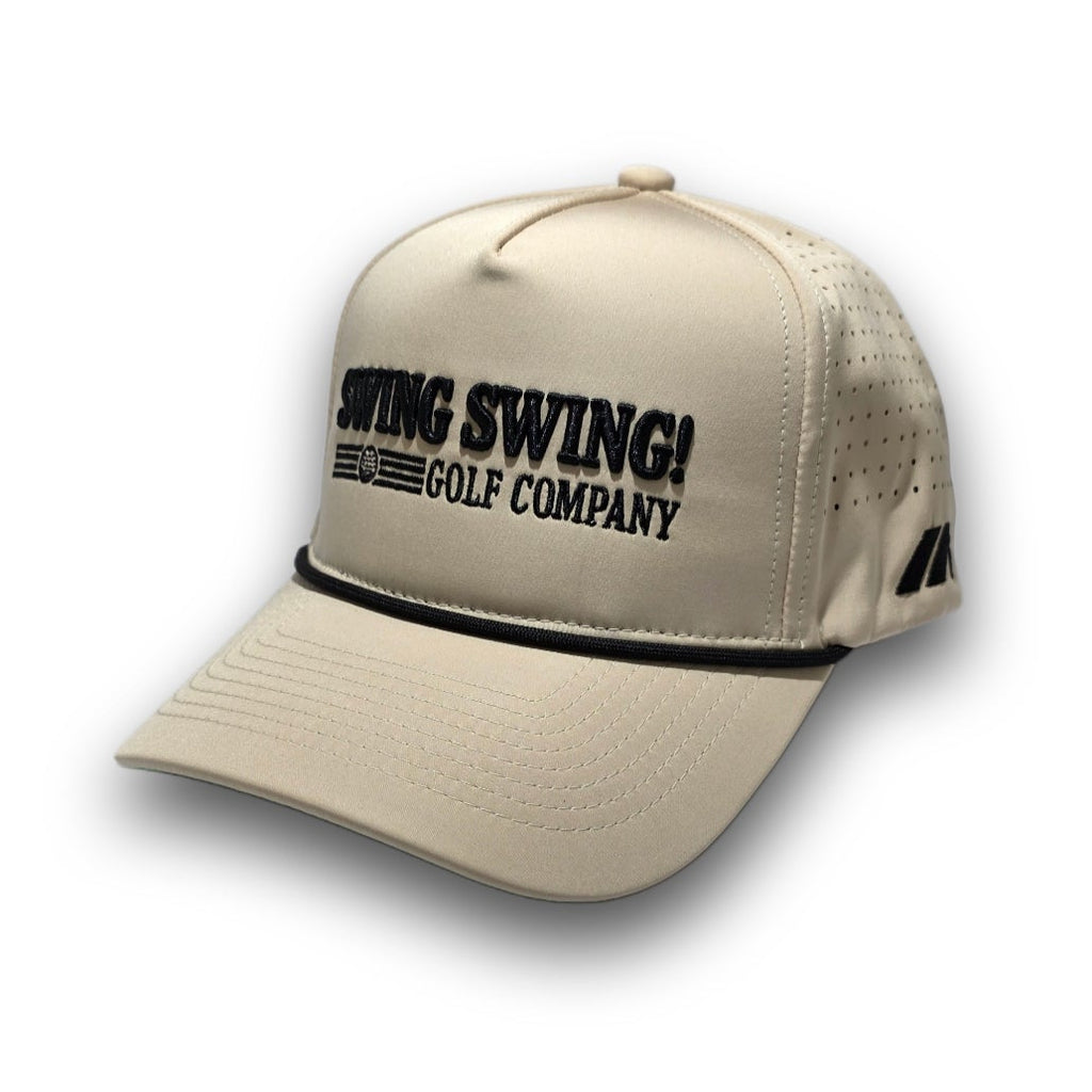 PRE-ORDER: Script Logo Beige Sports A-Frame OSFM