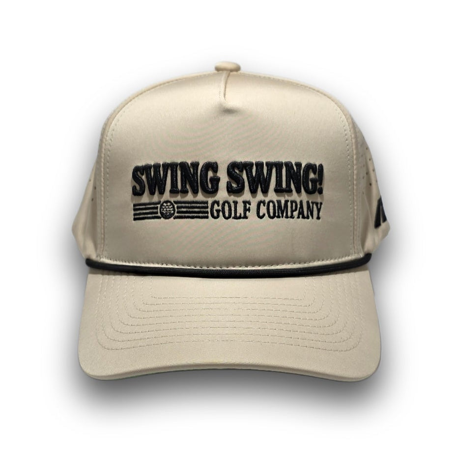 PRE-ORDER: Script Logo Beige Sports A-Frame OSFM